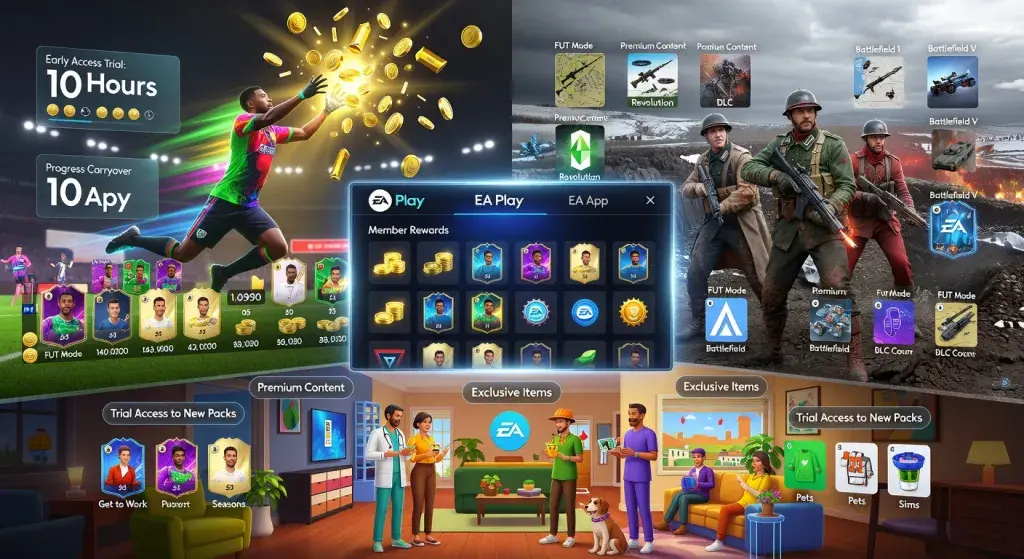 Kako iskoristiti EA Play pretplatu za maksimalne benefite u igrama kao što su FIFA, Battlefield, Sims 4 i Apex Legends
